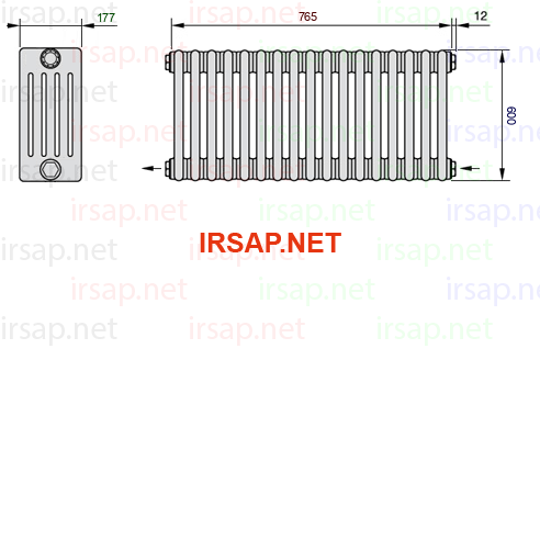Радиатор IRSAP Tesi 50600/17 T08 CL 01
